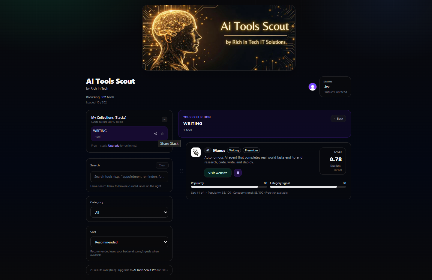 AI Tools Scout gallery image