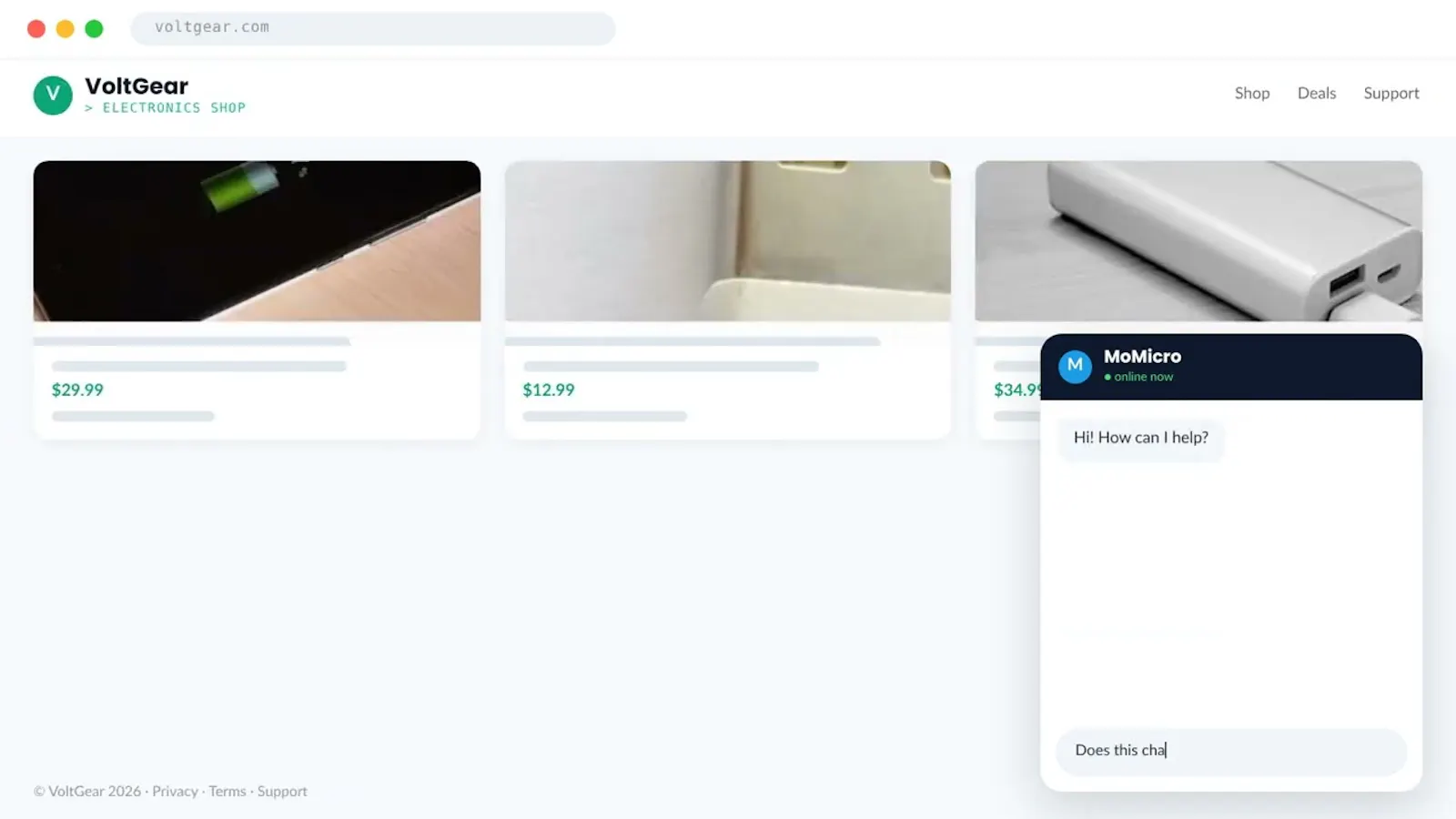 MoMicro screenshot 1 (video preview)