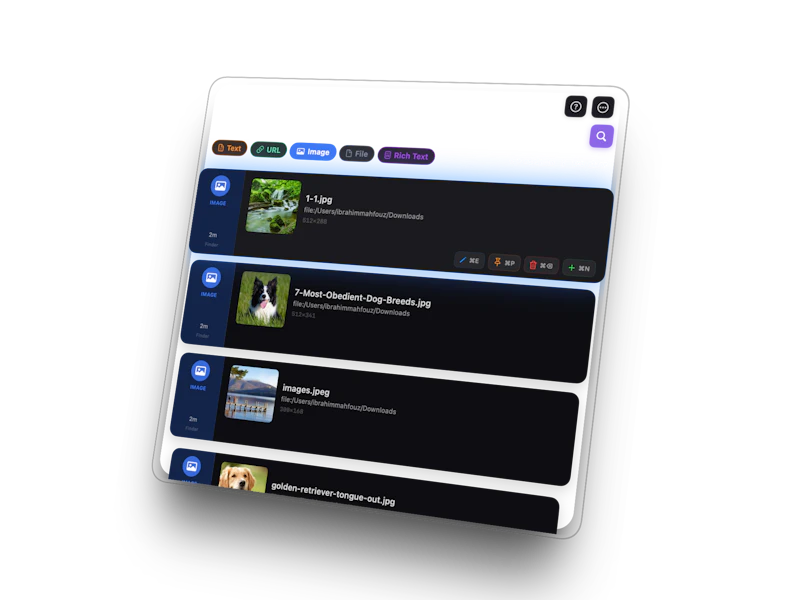 ClipStash screenshot 1