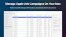 Bullseye - Apple Ads Manager for Mac