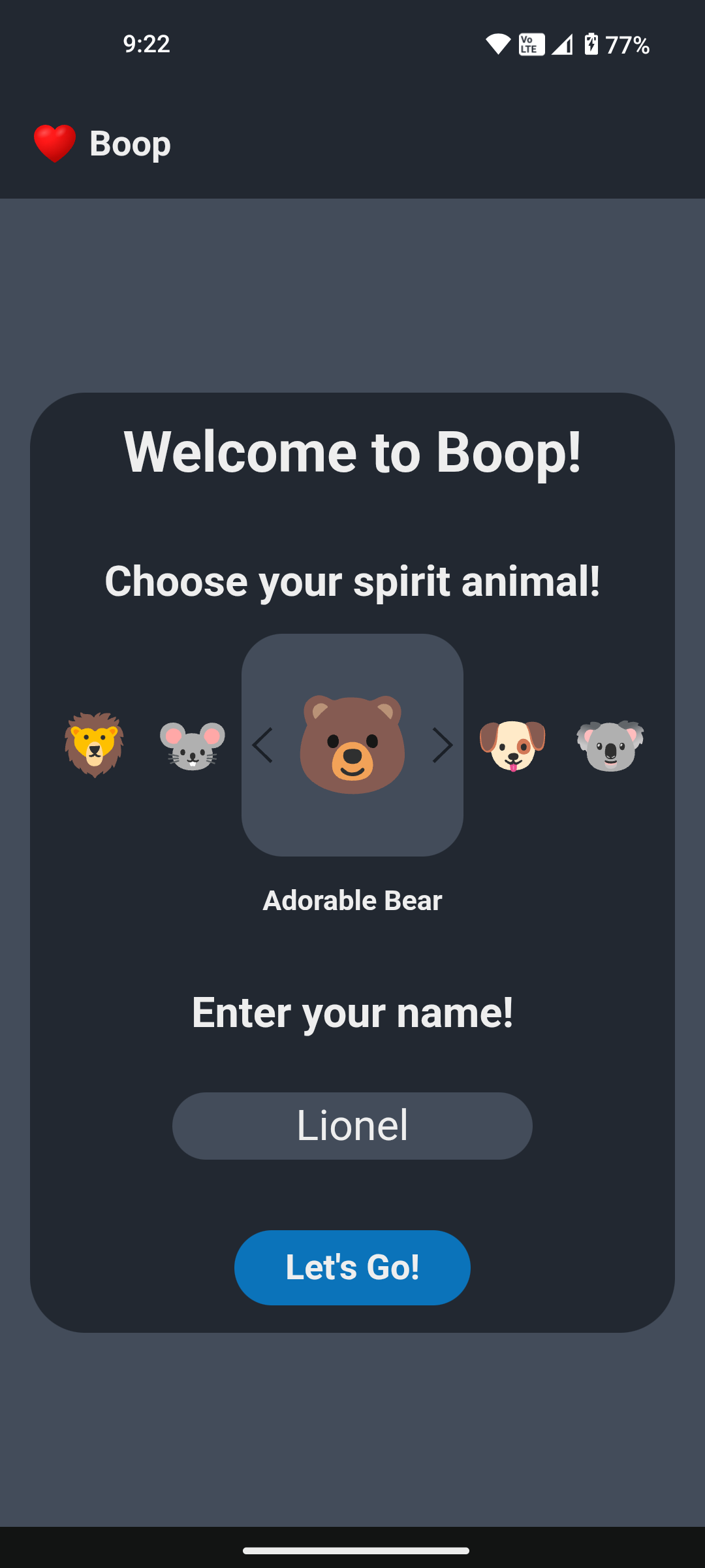 Boop Chat - Screenshot 4 showing product features and functionality