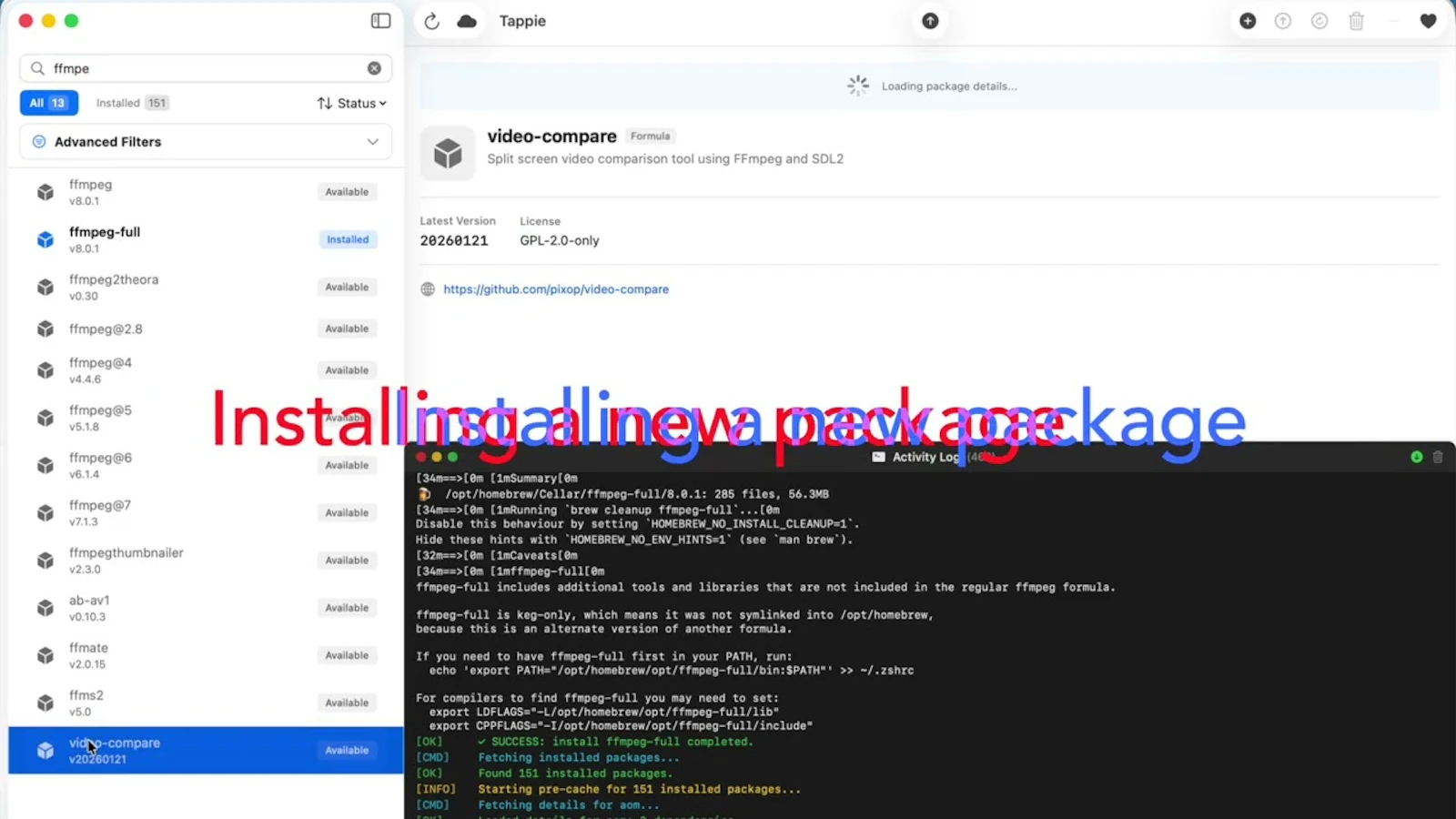 Tappie screenshot 1 (video preview)
