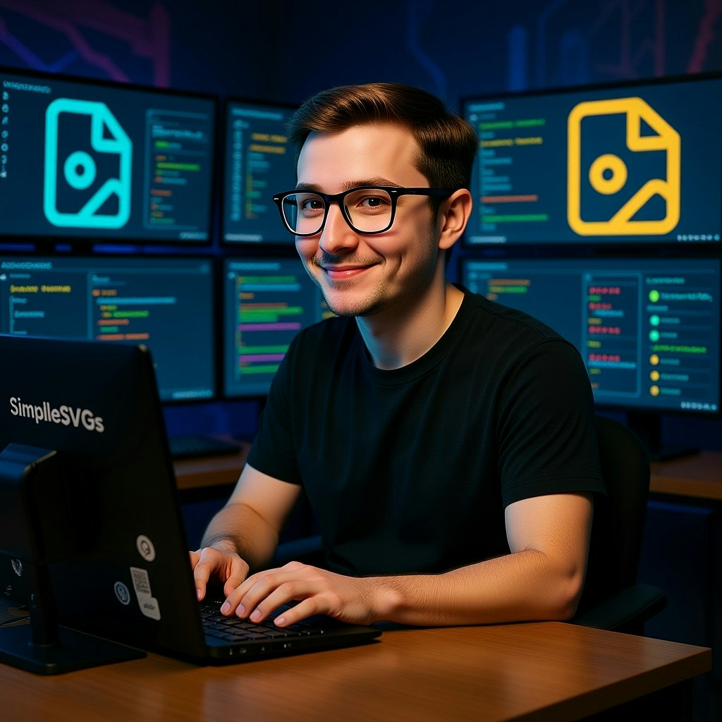 SimpleSVGs - Free Online SVG Optimizer - Screenshot 4 showing product features and functionality