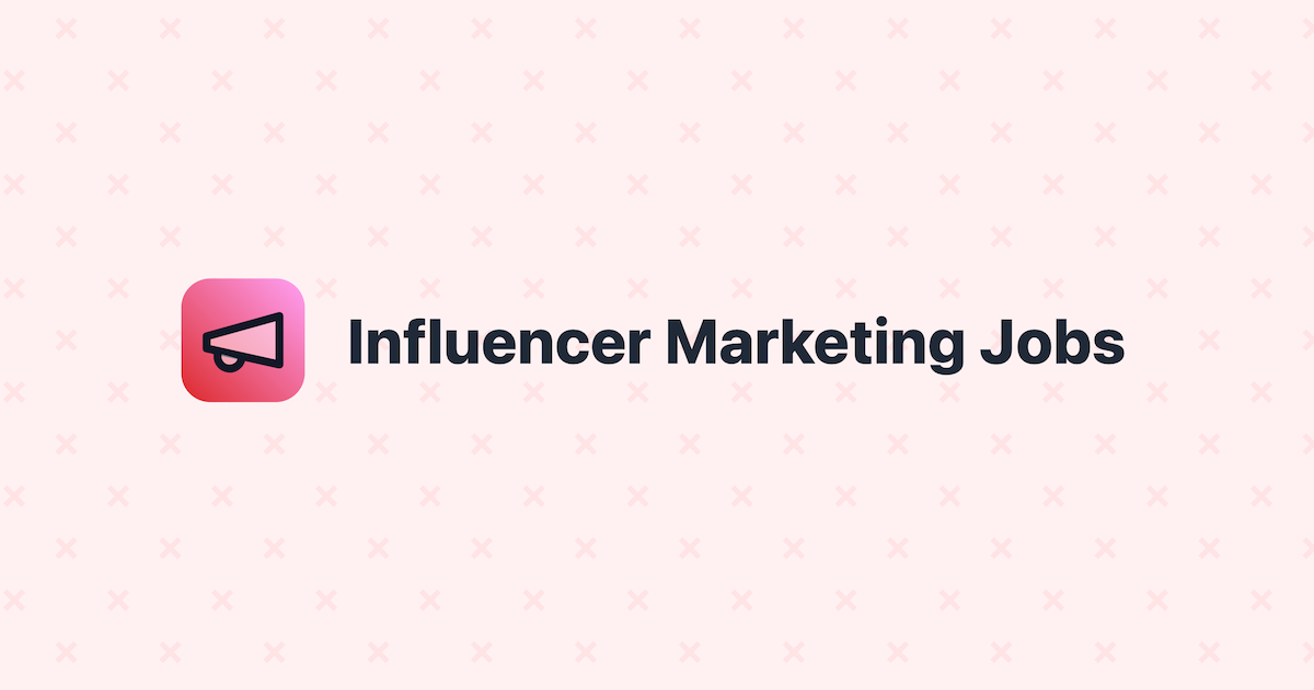 Influencer Marketing Jobs media 1