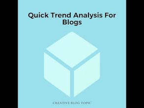 Creative Blog Topic gallery image