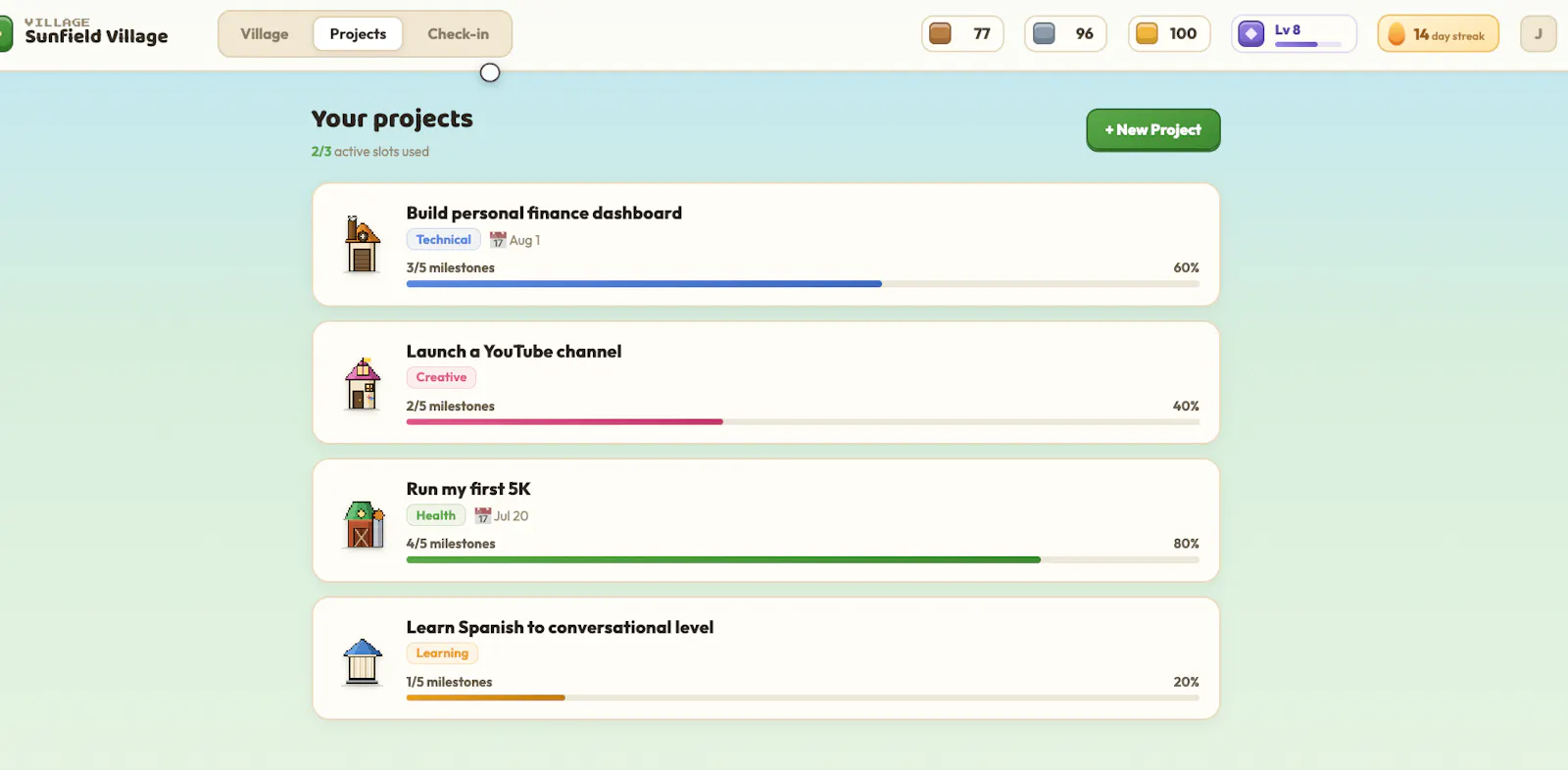 ProjectVillage screenshot 4