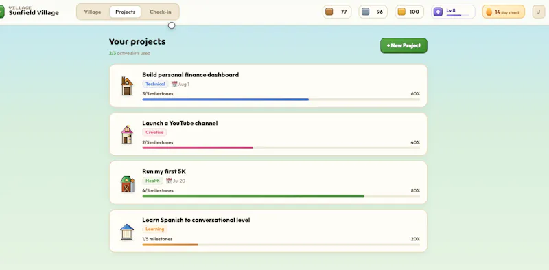 ProjectVillage screenshot 4