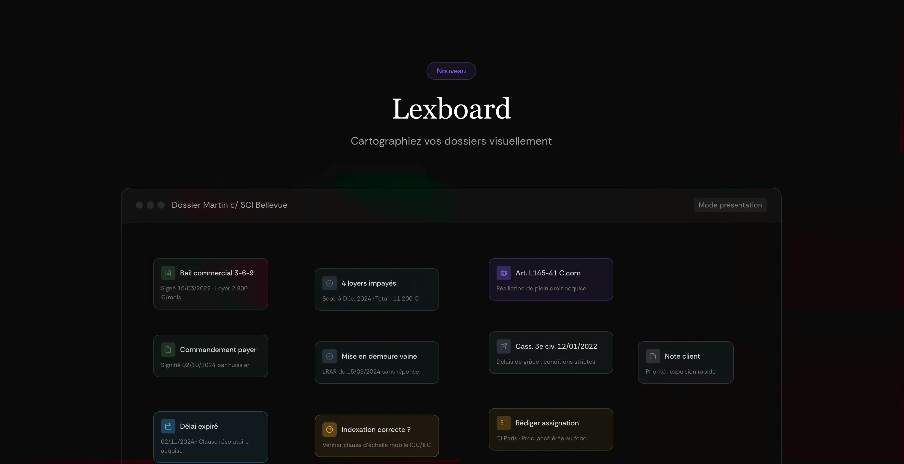 Lexlane - Screenshot 2 showing product features and functionality