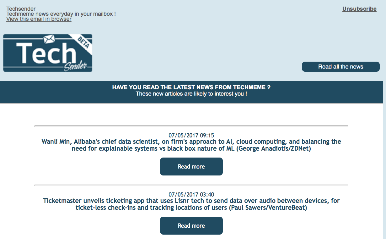 Techsender gallery image