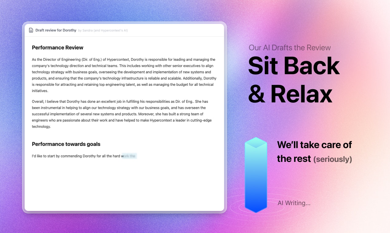 Hypercontext Performance Reviews gallery image