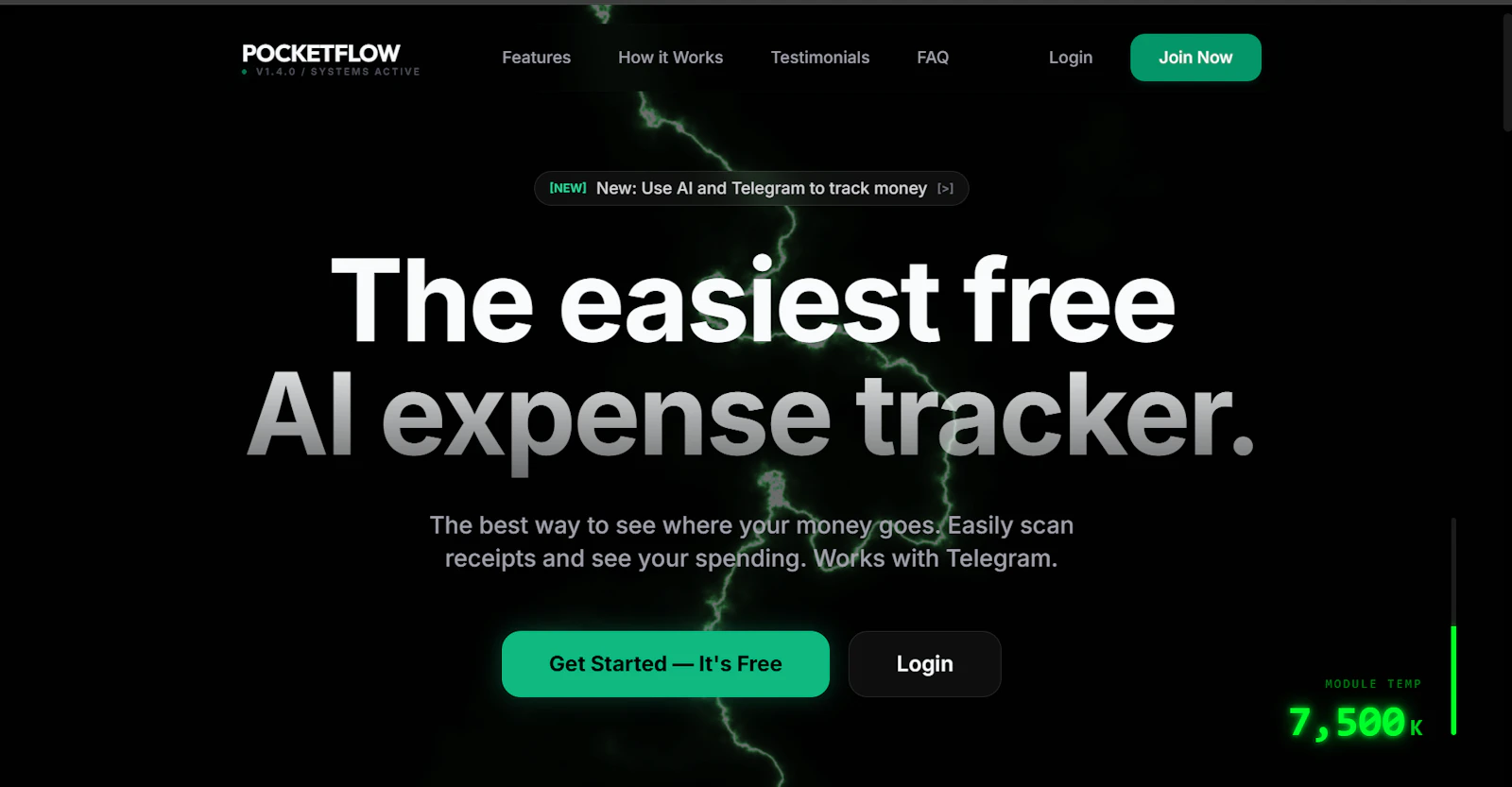 PocketFlow screenshot 1
