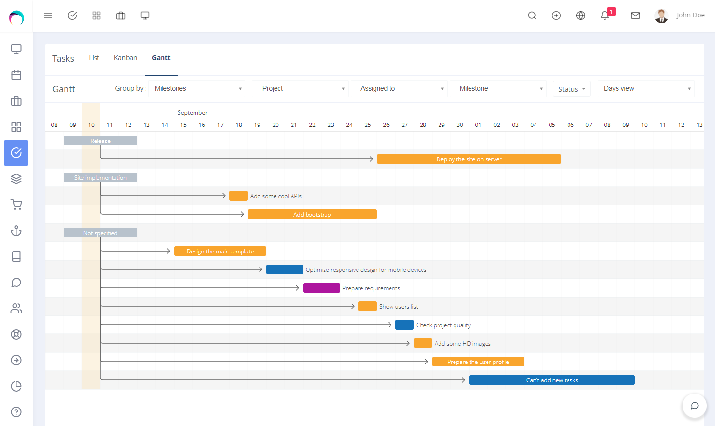 RISE - Ultimate Project Manager & CRM gallery image