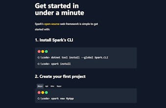 Spark.NET gallery image