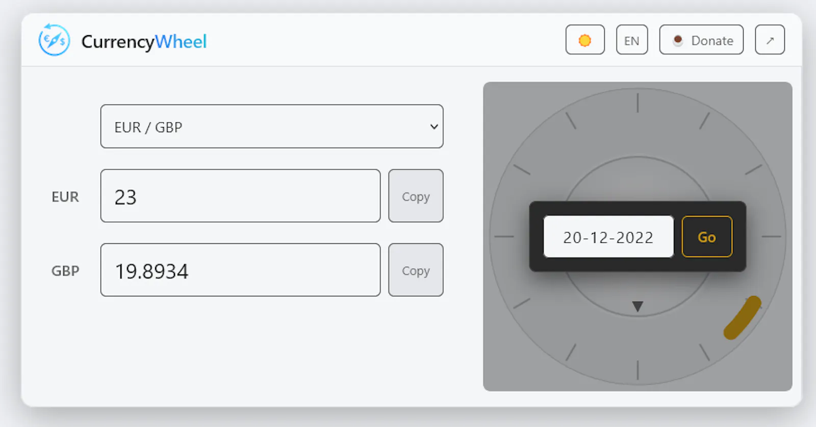 CurrencyWheel screenshot 3