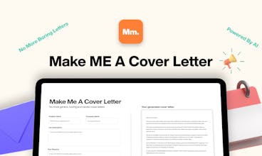 Make Me A Cover Letter gallery image