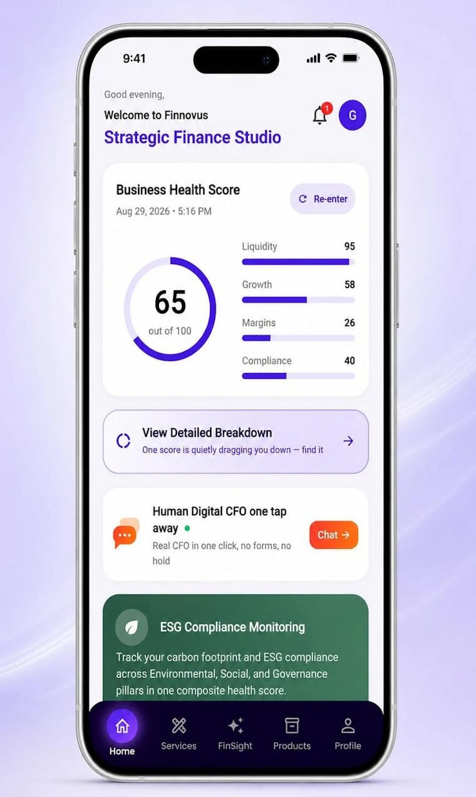 Finnovus - FinSight screenshot 8