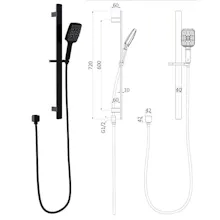 Declinko Rail Showers gallery image