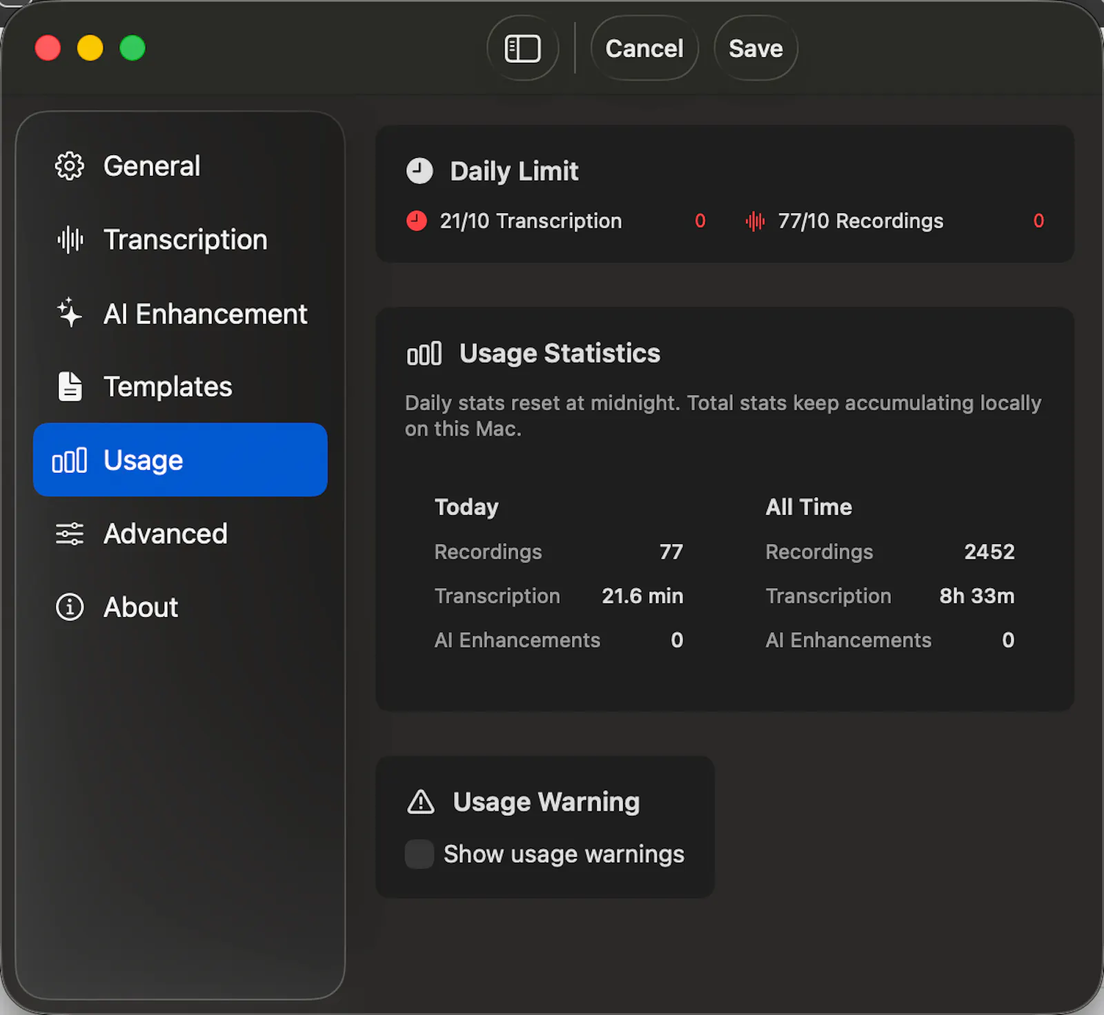 Inktyper screenshot 5