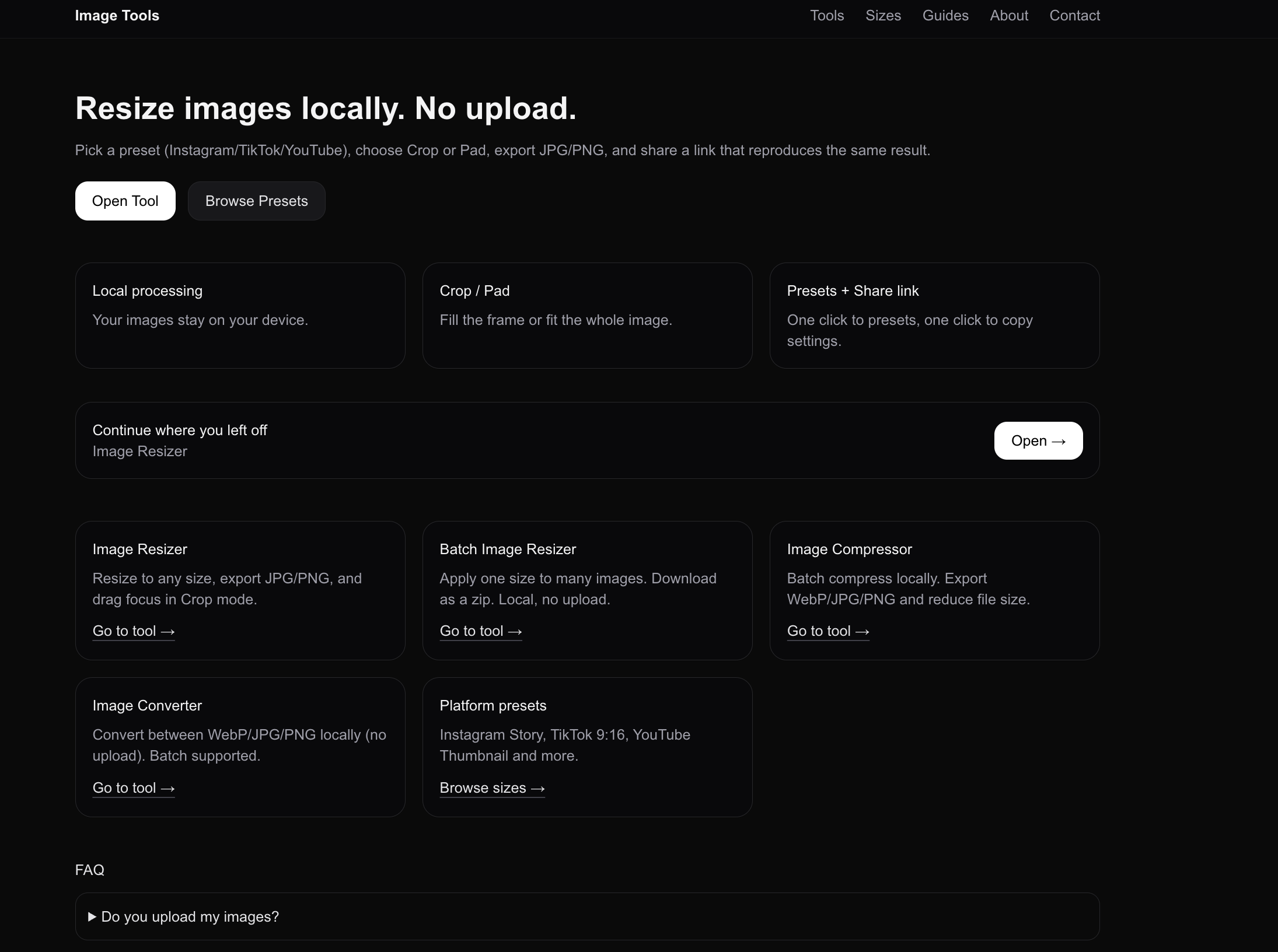 Image Tools gallery image