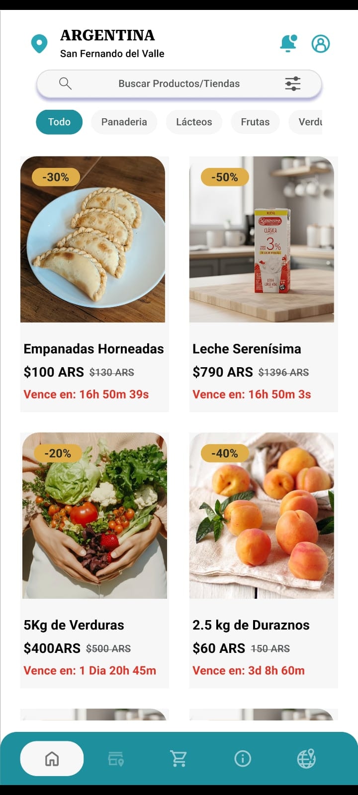 RestQFood - Screenshot 3 showing product features and functionality