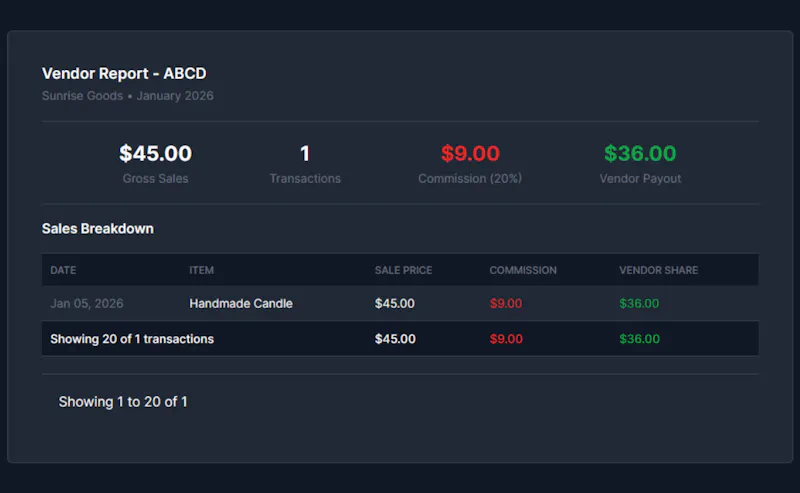 VendNex Launch screenshot 3