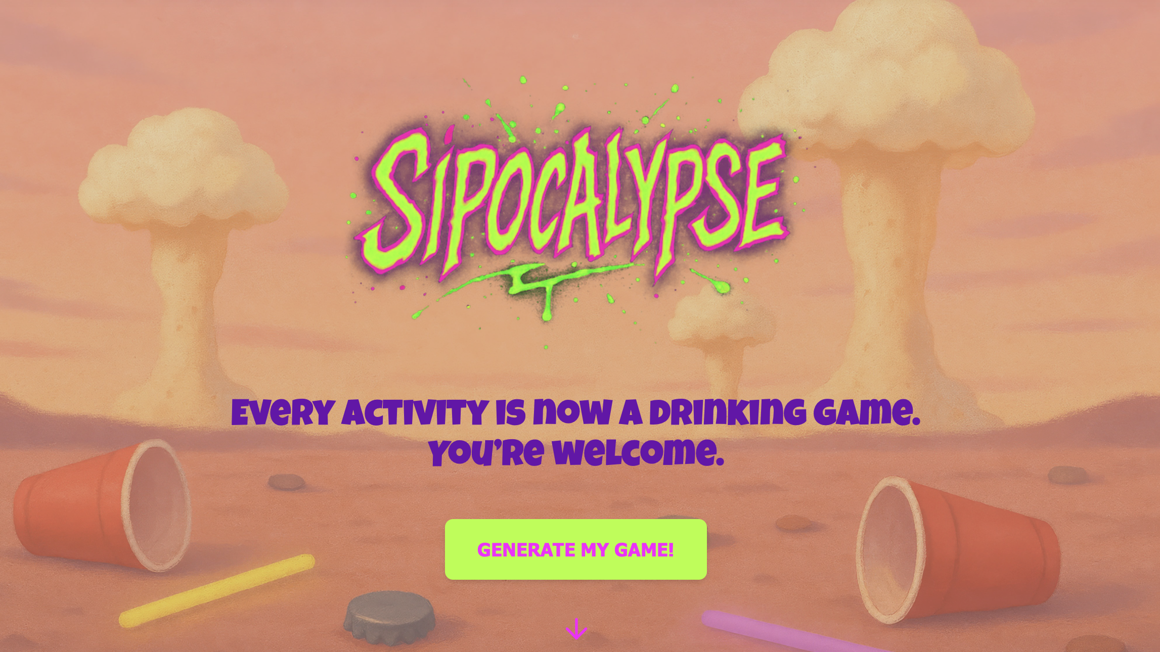 Sipocalypse Fun - Cada actividad ahora es un juego de beber.De nada. media 1
