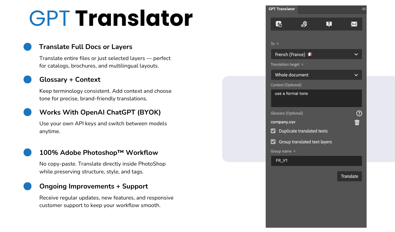 GPT Translator gallery image