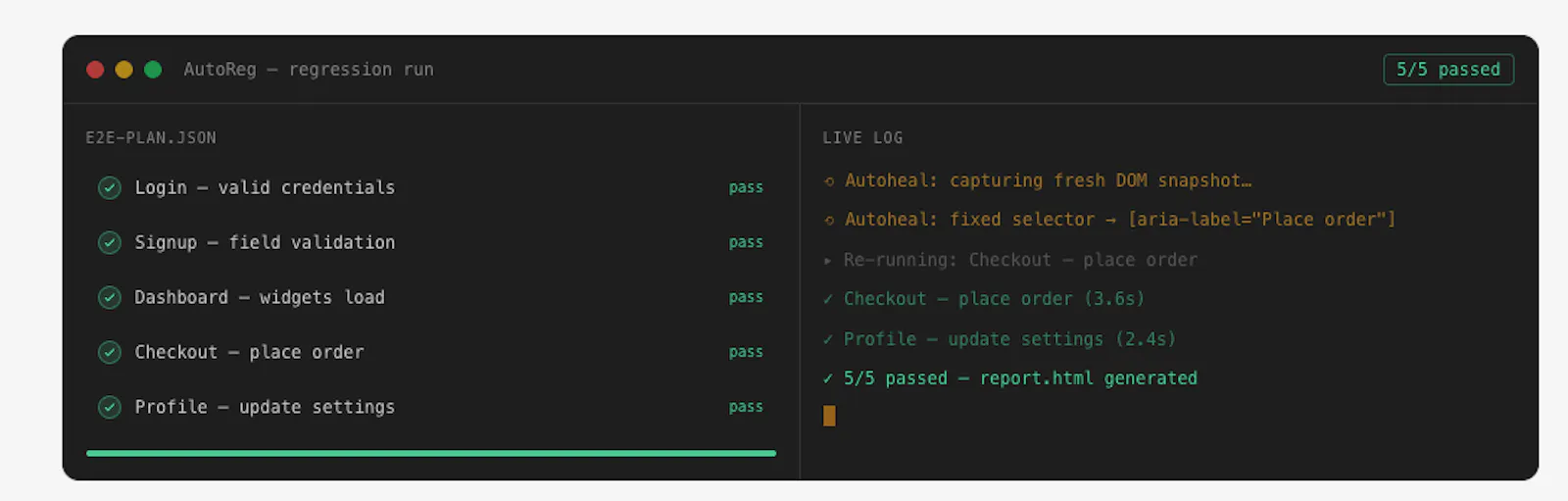 AutoReg screenshot 3