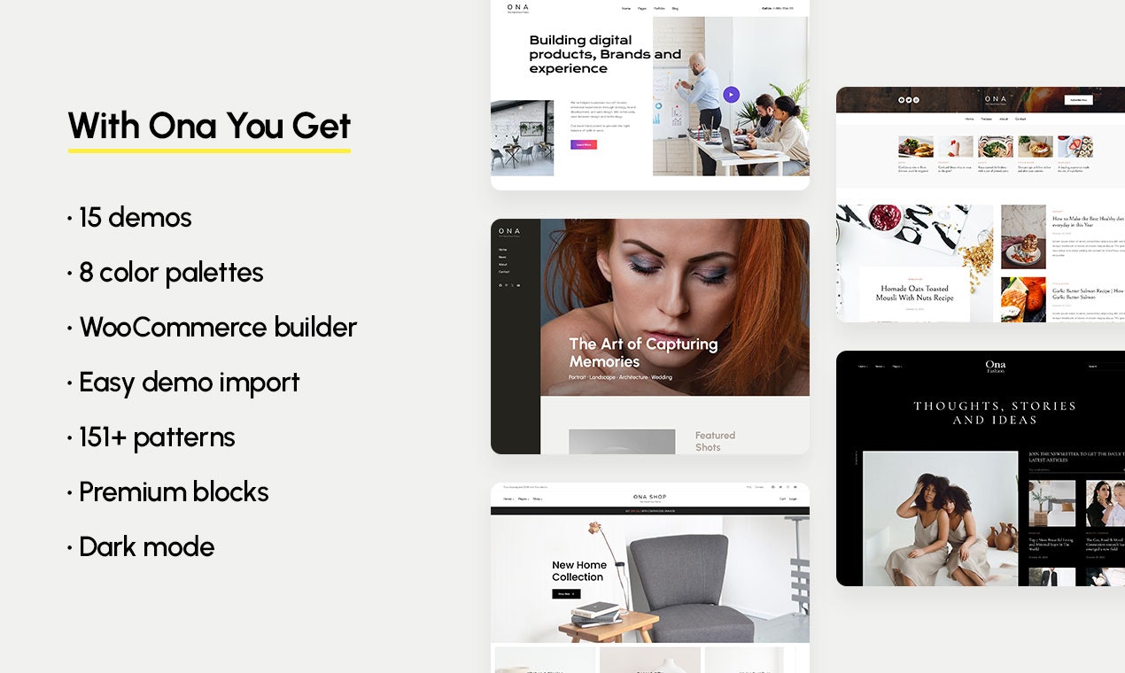 Dann - Block WordPress -Thema Medien 3