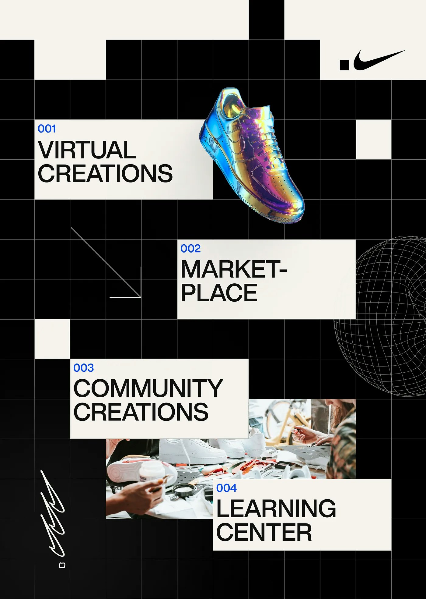 .Swoosh - Costruire e co-creazione del futuro di Nike media 1