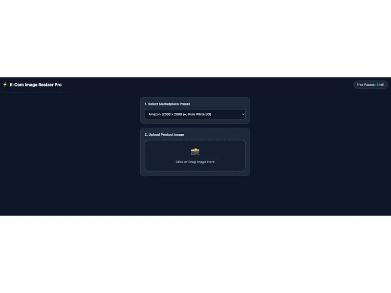 Global E-Com Resizer screenshot 2