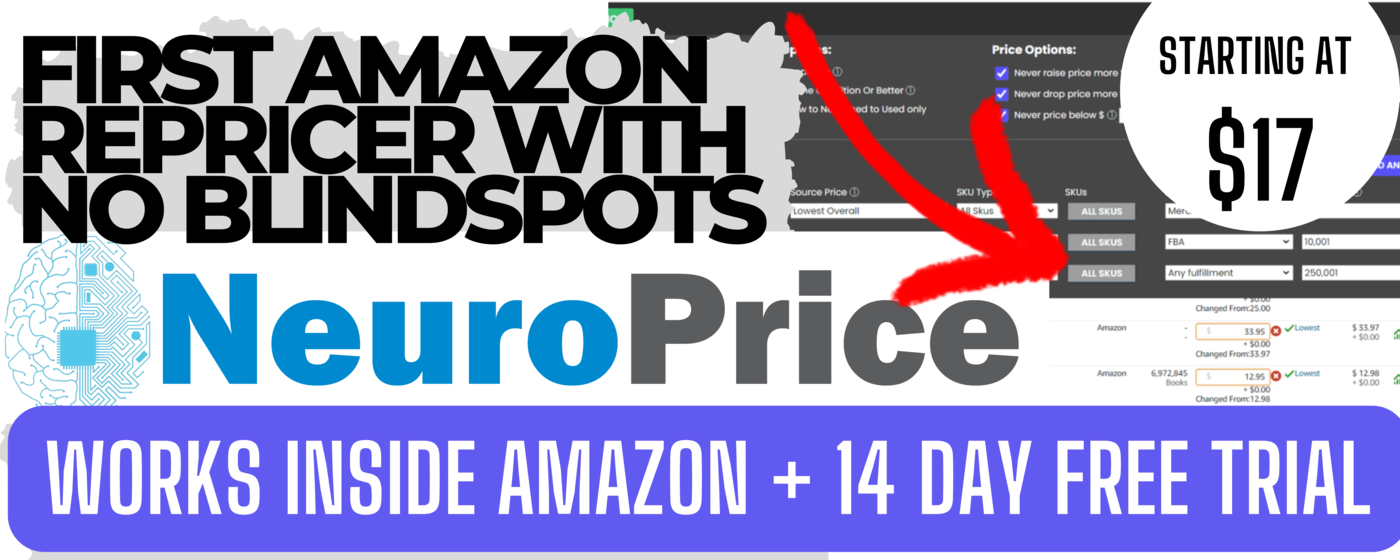 Neuroprice: เครื่องมือ repricing ของ Amazon - คนแรกของ Amazon repricer โดยไม่มี data blindspots media 3