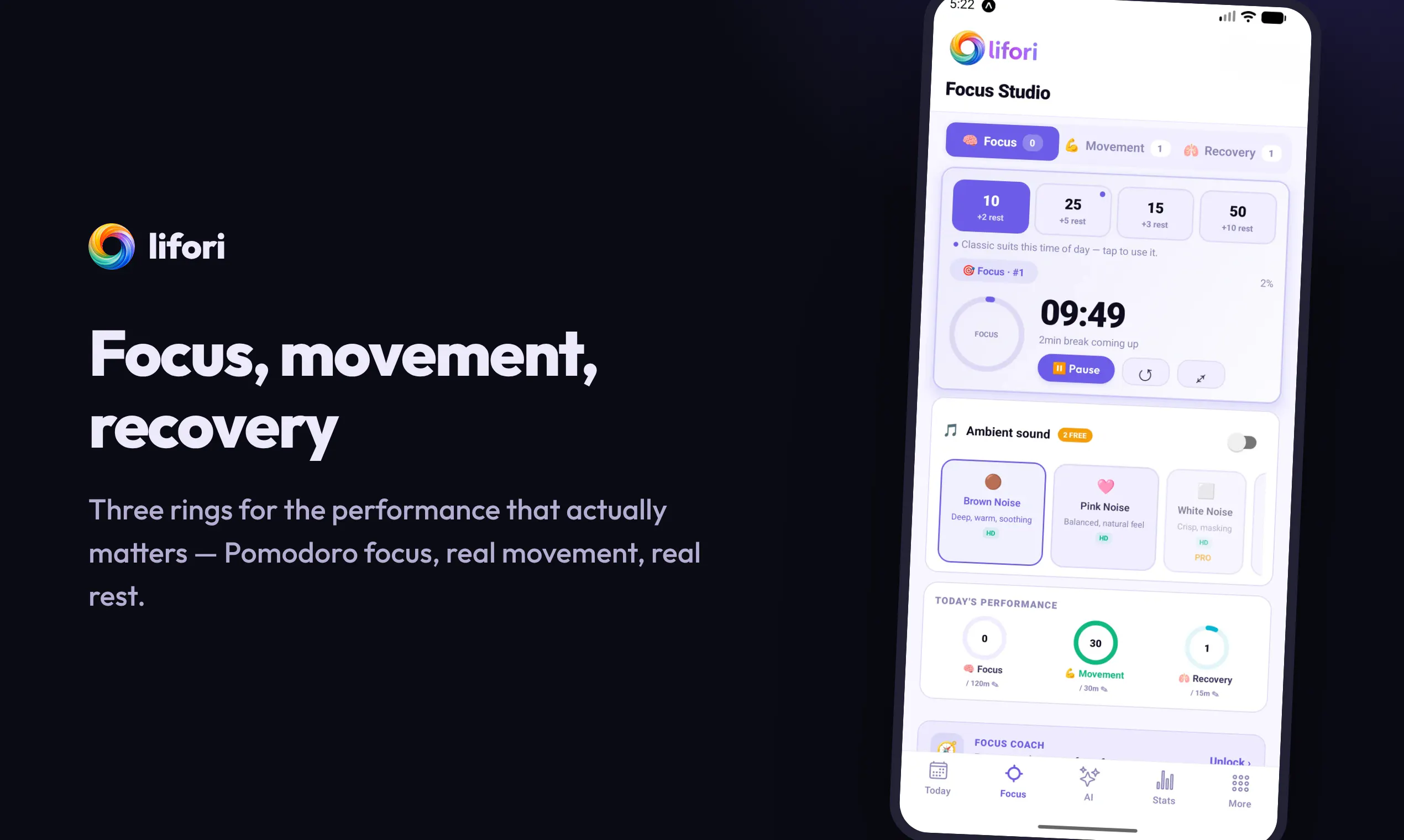lifori - Habit Tracker & AI Coach gallery image