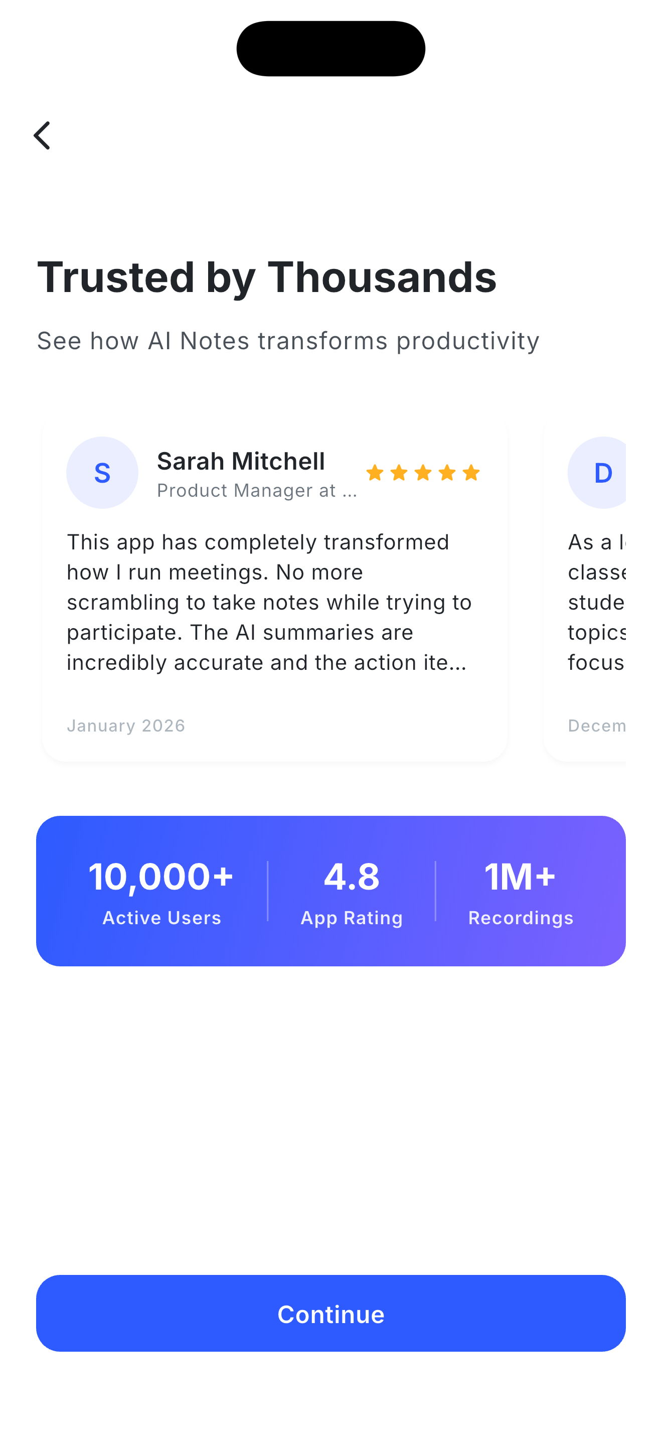 AI Note Transcribe & Summarize  gallery image