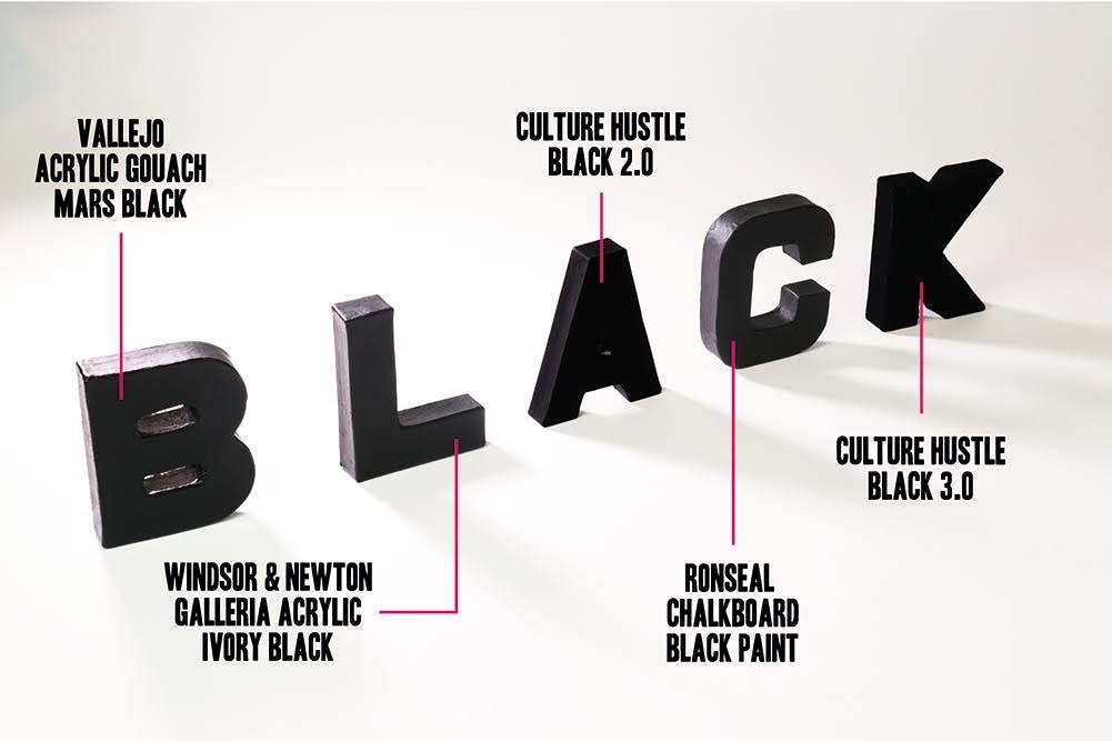 Black 3.0 The blackest black acrylic art paint Product Hunt