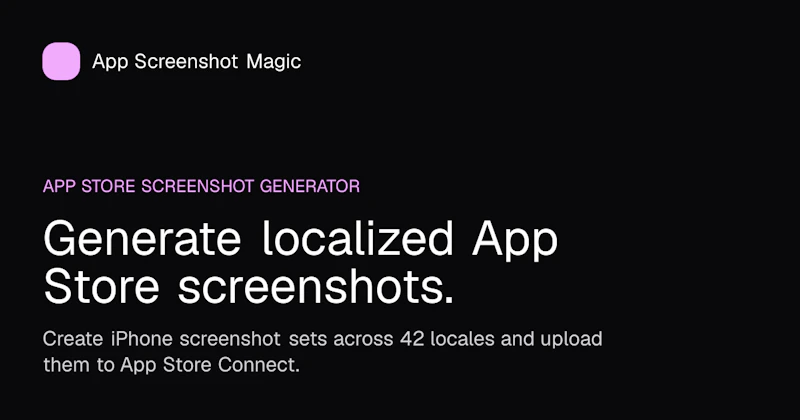 App Screenshot Magic screenshot 1