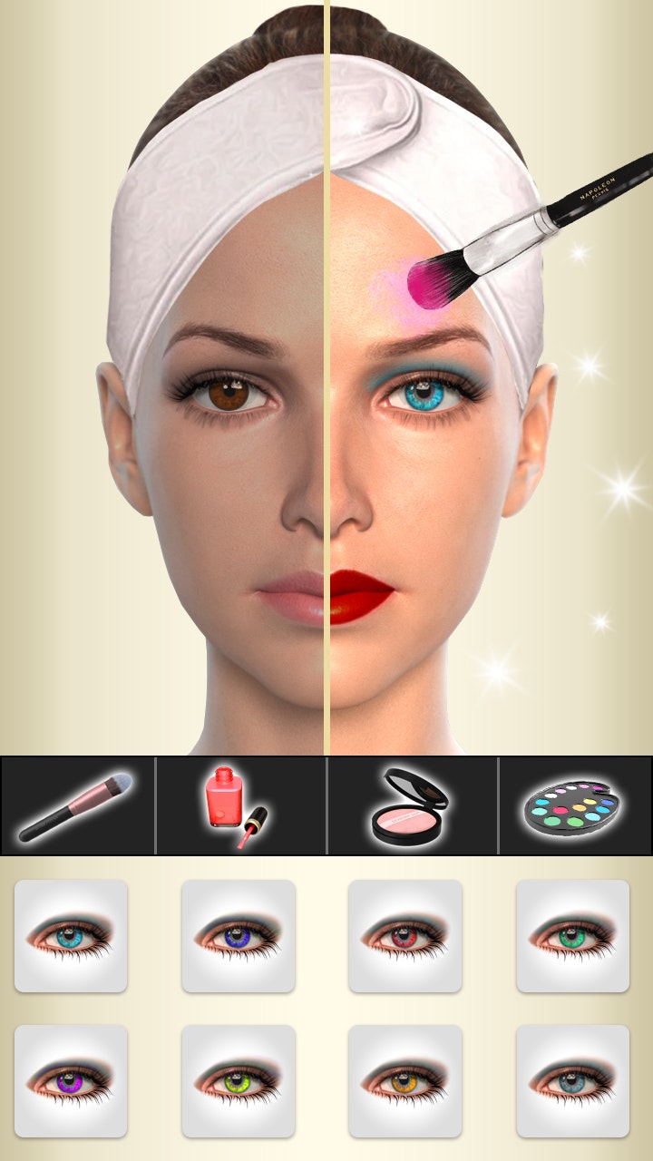 Dress Up & Make Up Games - Hola amantes de la moda, disfrutar de moda y juego de maquillaje media 3