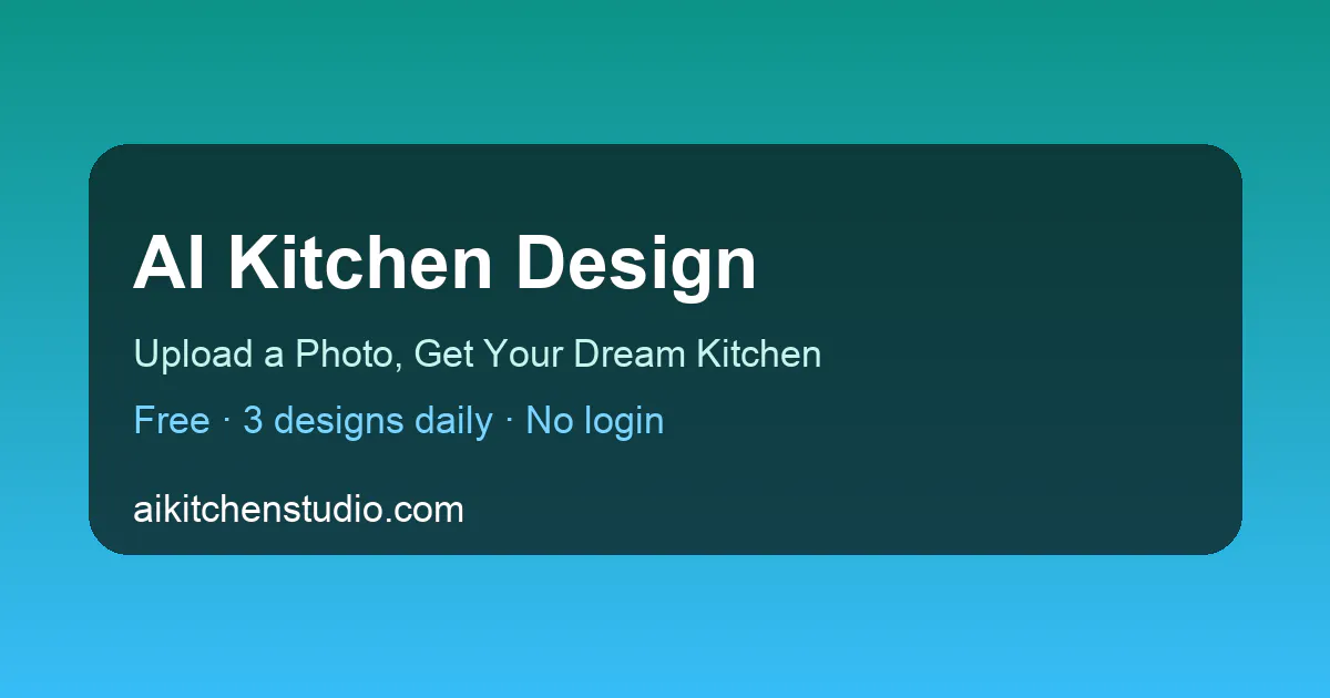 AI Kitchen Design gallery image