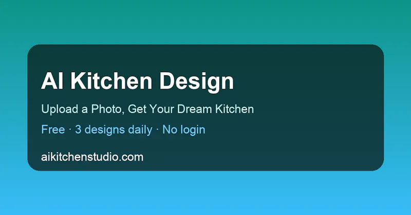 AI Kitchen Design screenshot 1