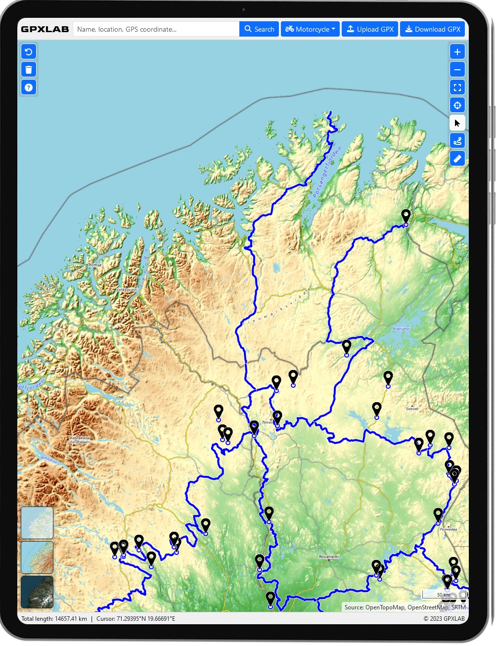 Média Gpxlab - Éditeur de piste GPS 4