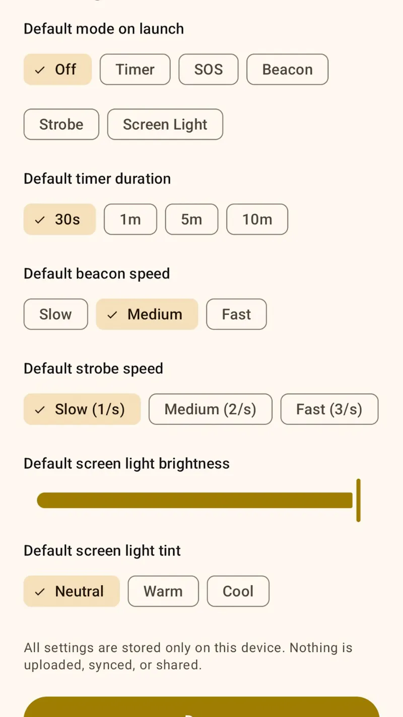 Torchly Flashlight screenshot 4