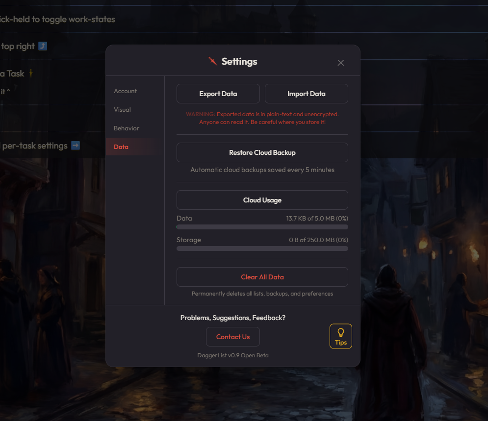 DaggerList gallery image