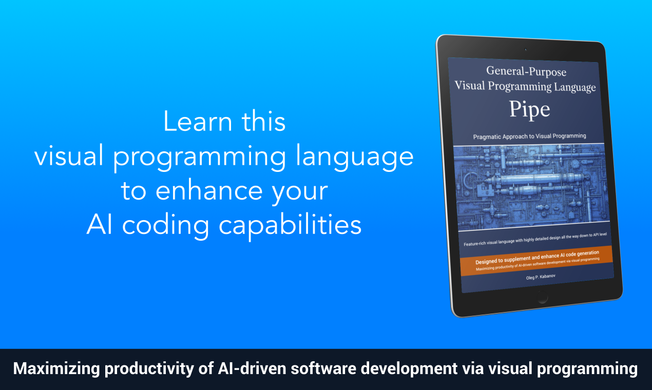 Média Livre «Pipe de langage de programmation visuelle» - Apprenez cette langue et améliorez vos capacités de codage d'IA. 2