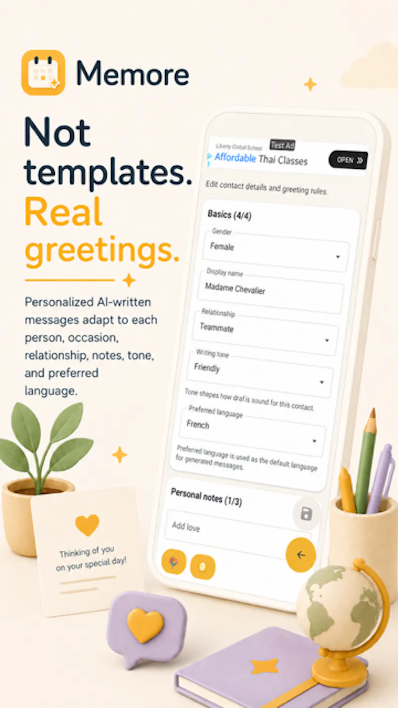 Memore (Android app) screenshot 3