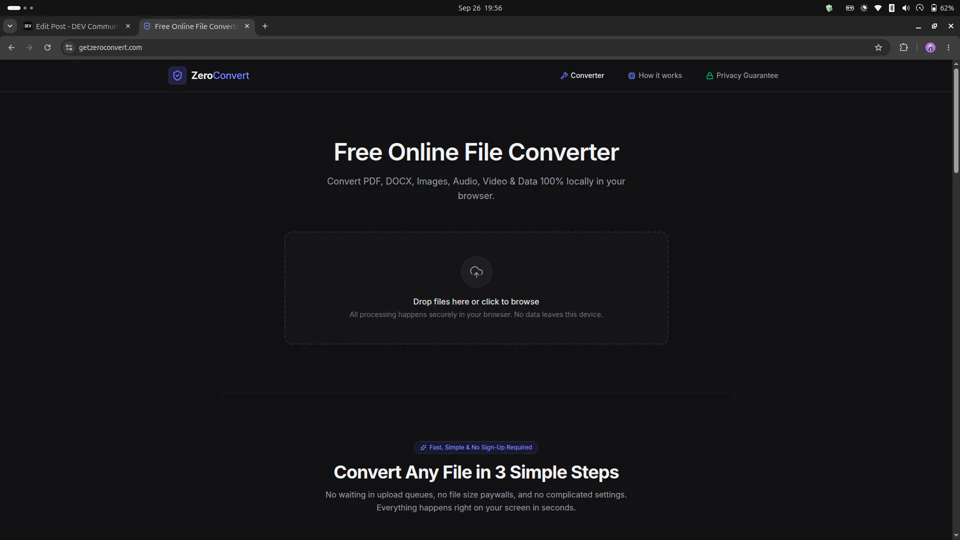 ZeroConvert gallery image