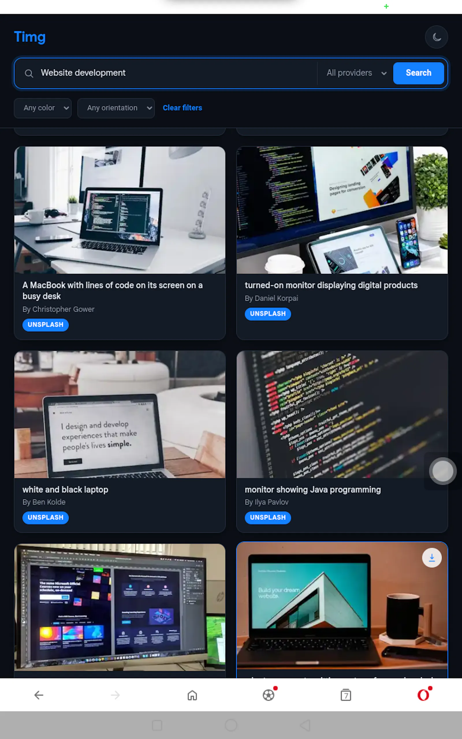 Timg — Every Free Stock Photo One Search screenshot 2