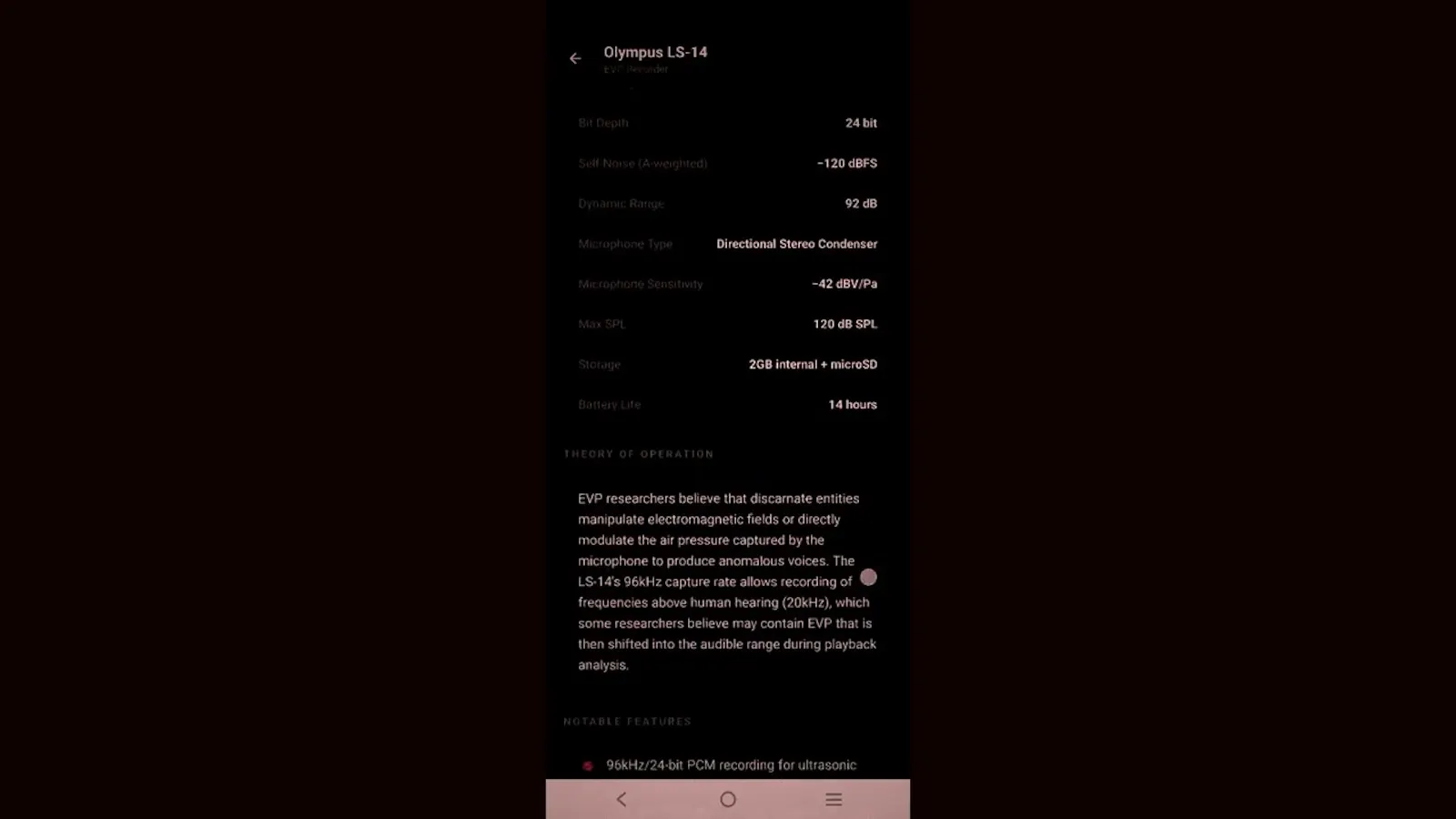  ECHOVOX – ITC & EVP Research Tool screenshot 1 (video preview)