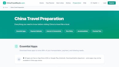 China Travel Planner gallery image
