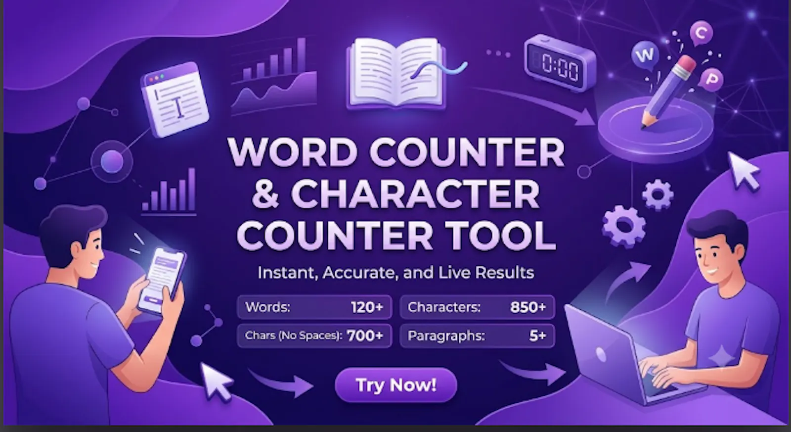 Free Online Word  and Character Counter: screenshot 2
