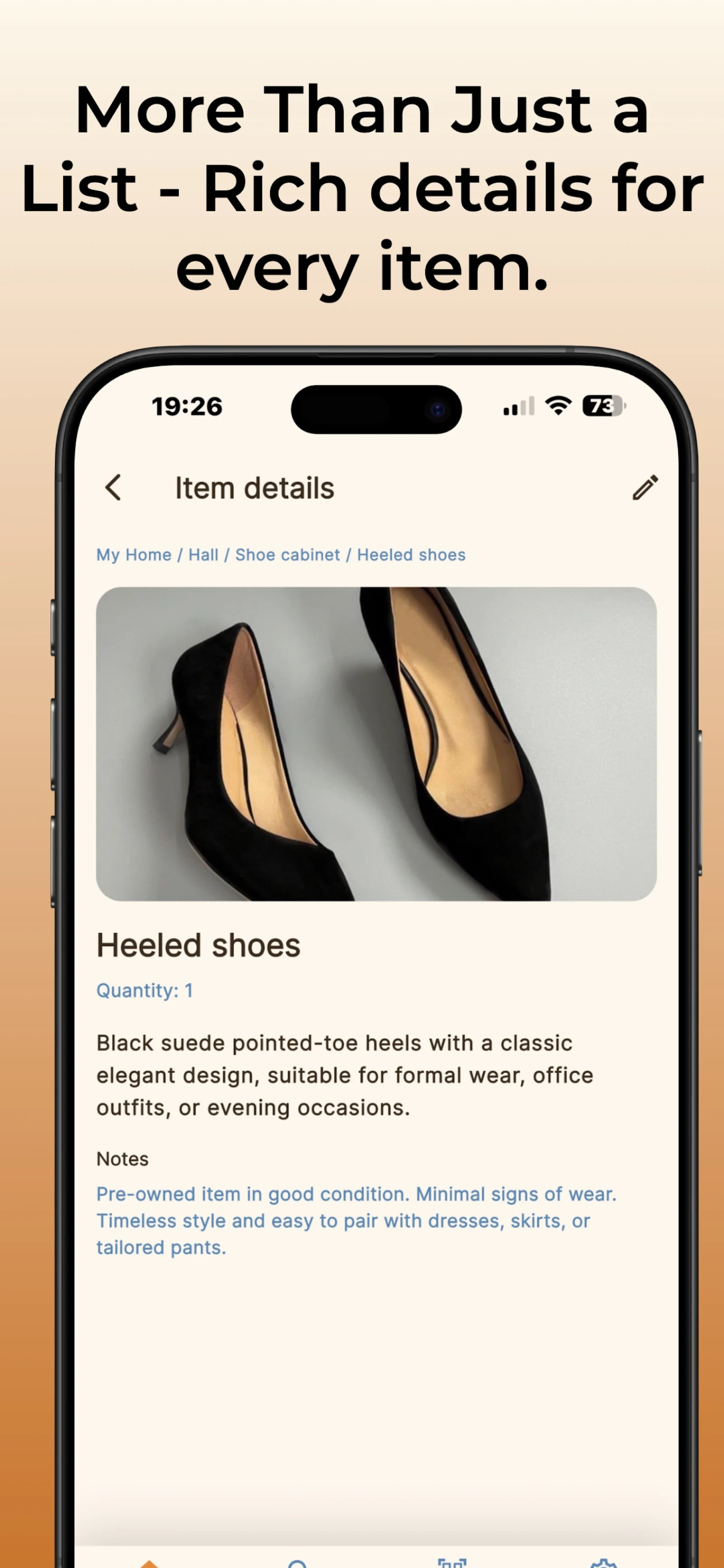 Spacy: Home Organizer & QR screenshot 5
